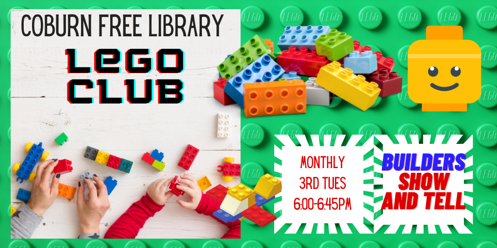 Lego Club Coburn Free Library