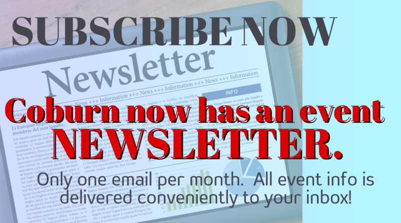 Monthly Event Newsletter