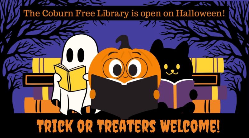 Halloween at the Coburn Free Library!